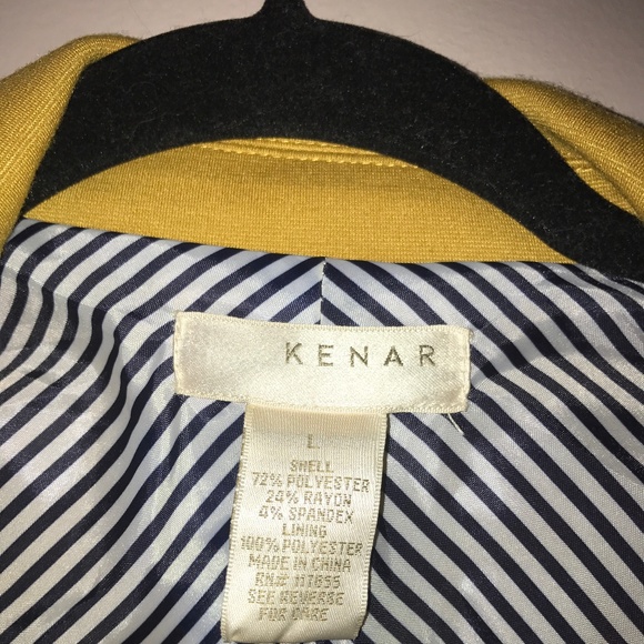 ❌SOLD❌Mustard Color Kenar Blazer - Picture 3 of 6